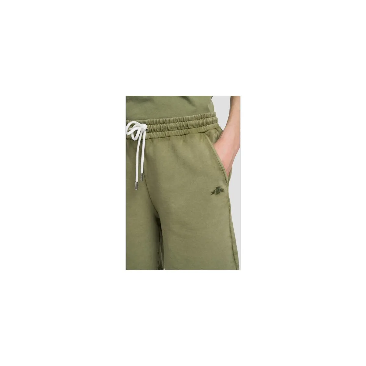 Shorts Boy Fit In Felpa Bio Pack, Verde