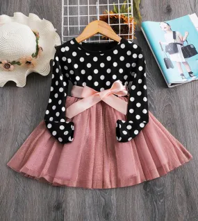 Summer Casual Princess Dress For Baby Girls 2022 New Fashion Lace Flower Clothes Bambini Bowknot Ruffles Flare Costume per