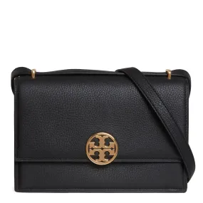 TORY BURCH  Borsa a spalla Miller in pelle nera