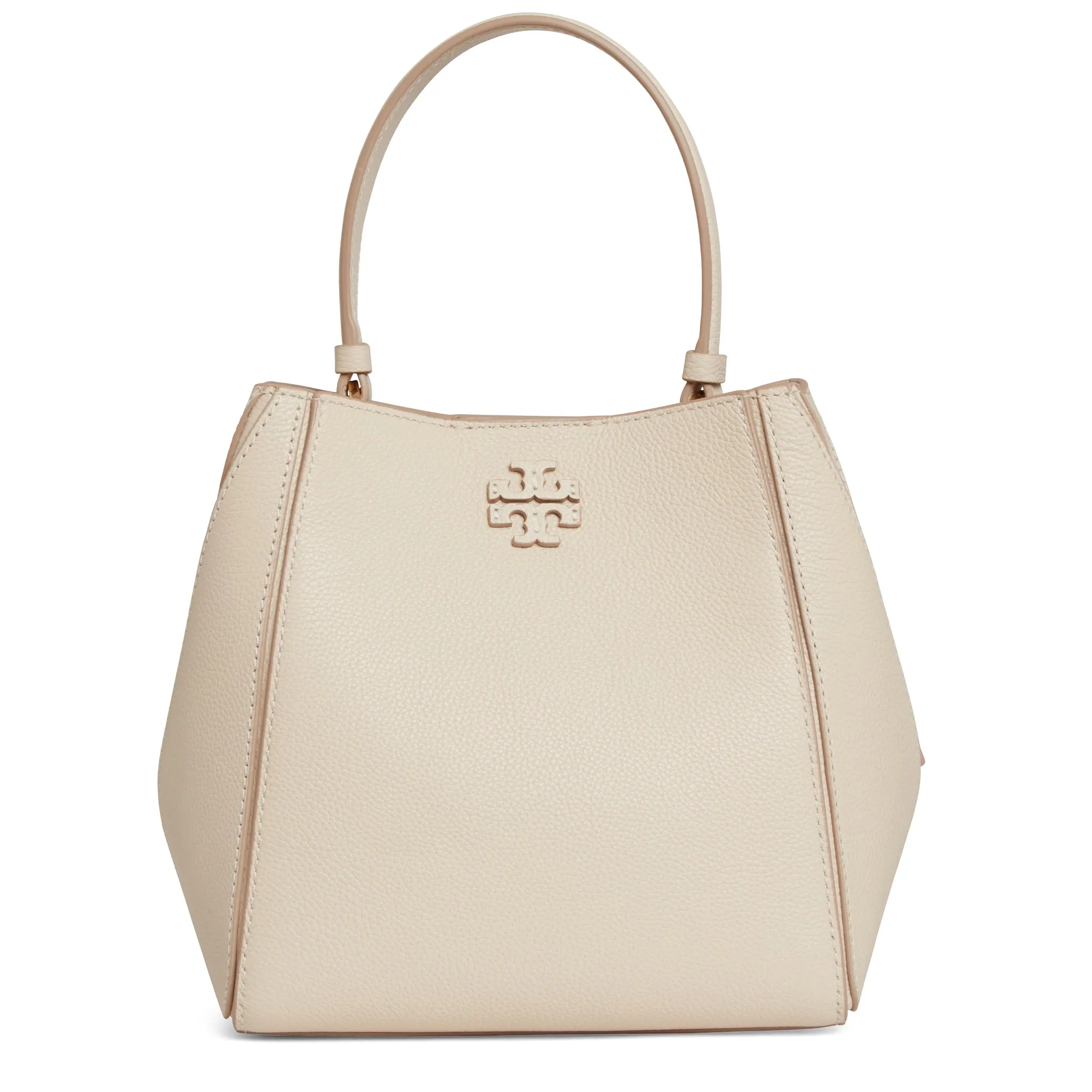 TORY BURCH  Borsa piccola a mano ''McGraw'' in pelle bianca