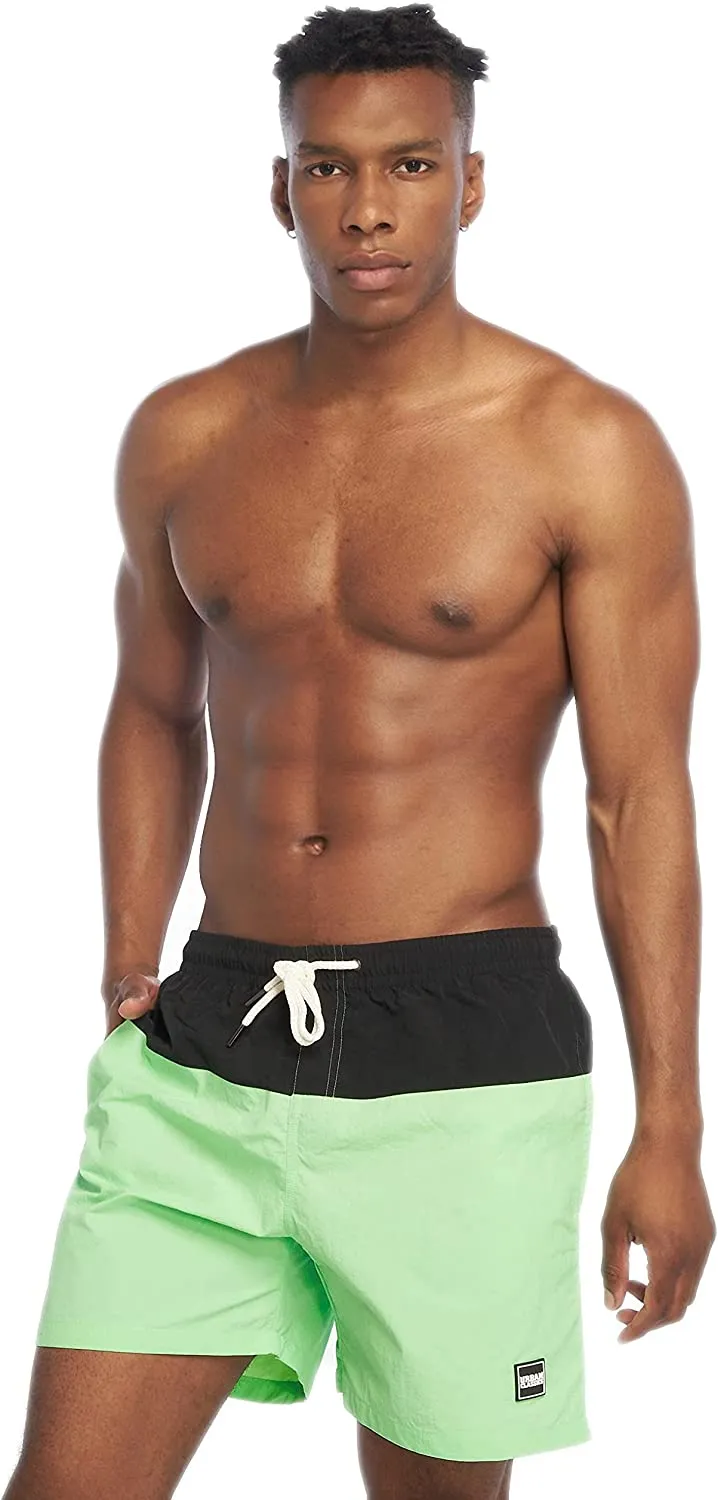 URBAN CLASSICS Costume da Bagno Uomo, Boxer ad Asciugatura Rapida, Pantaloncini Resistenti al Cloro e al Sale, per Mare e Piscin