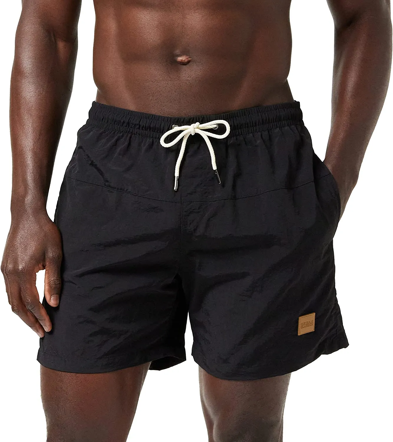 URBAN CLASSICS Costume da Bagno Uomo, Boxer ad Asciugatura Rapida, Pantaloncini Resistenti al Cloro e al Sale, per Mare e Piscin