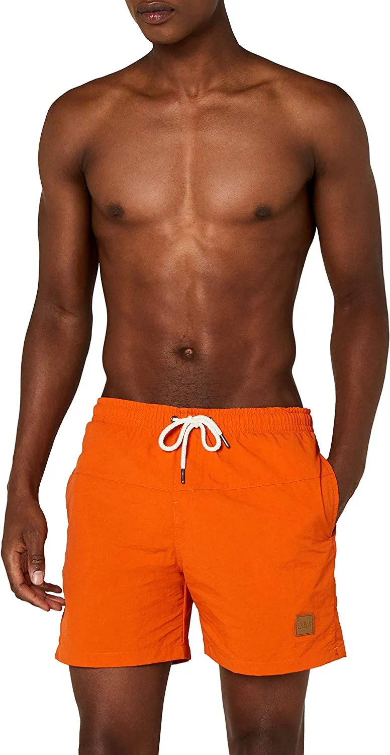 URBAN CLASSICS Costume da Bagno Uomo, Boxer ad Asciugatura Rapida, Pantaloncini Resistenti al Cloro e al Sale, per Mare e Piscin