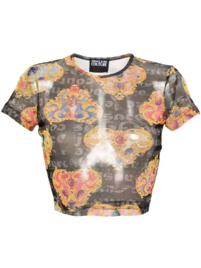 versace jeans couture T-shirt stampa Heart Couture